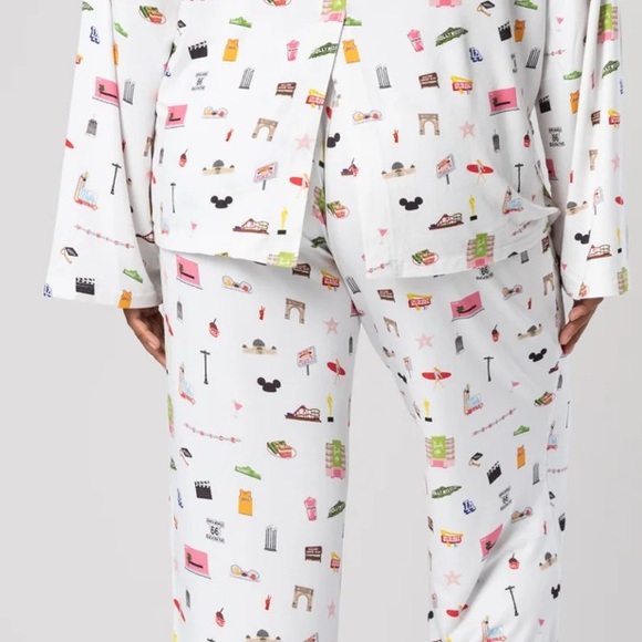 PJ by PJ Los Angeles, CA 2-piece pajamas size M/LG NWT - Picture 8 of 8